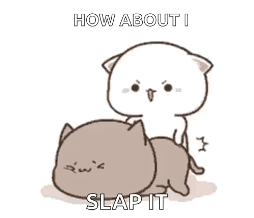 Cartoon Cats Piggyback Ride