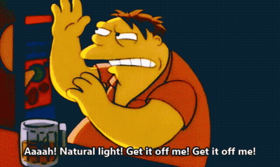 Cartoon Character Aaah Natural Light Get It Off Me GIF