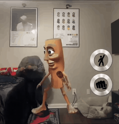 Cartoon Character And A Few Good Men Poster GIF