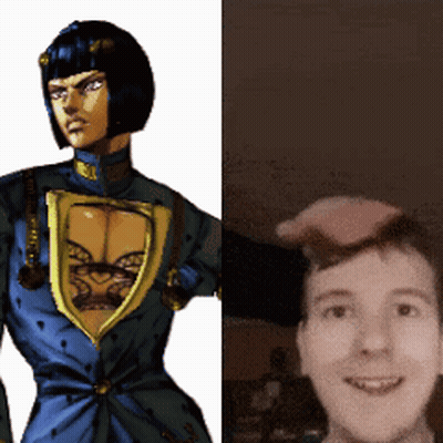 Cartoon Character And Person GIF