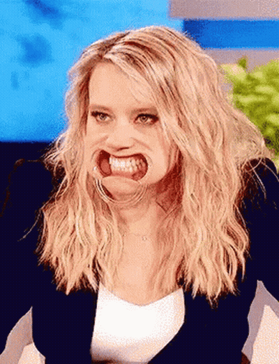 Cartoon Character Blue Eyes White Teeth GIF