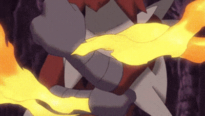 Cartoon Character Breathing Fire GIF