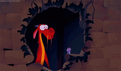 Cartoon Character Caption Capturing-Kawaii GIF