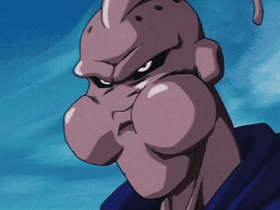 Cartoon Character Close Up Blue Background GIF