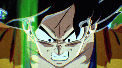 Cartoon Character Close Up Green And Yellow GIF