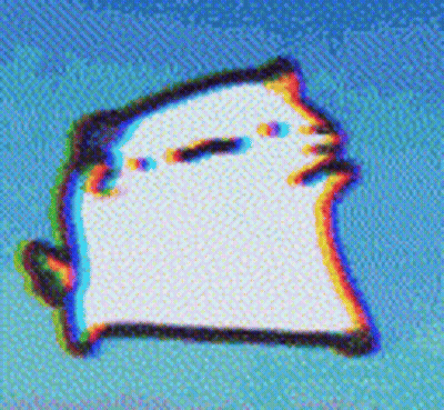 Cartoon Character Close Up GIF