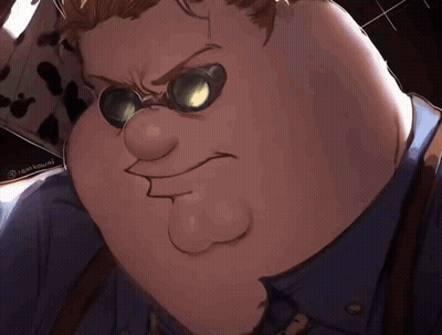 Cartoon Character Close Up Rankokai GIF