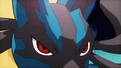 Cartoon Character Close Up Red Eyes GIF