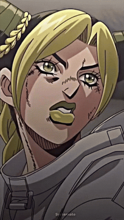 Cartoon Character Close Up Saying Syter.nate GIF