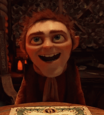 Cartoon Character Close Up Smiling GIF