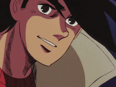 Cartoon Character Close Up With Slight Smile