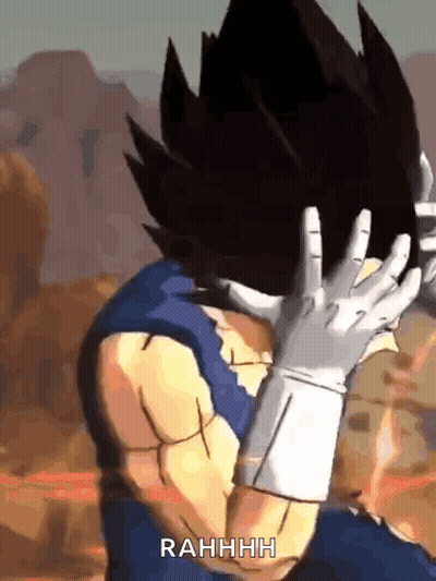 Cartoon Character Covering Face Rahhhh GIF