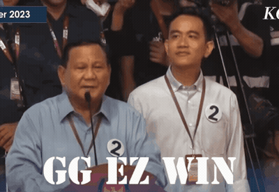 Cartoon Character Covering Face Saying GG EZ GIF