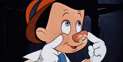 Cartoon Character Covering Nose GIF