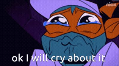 Cartoon Character Crying Ok I Will Cry About It GIF