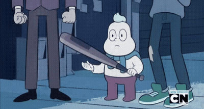 Cartoon Character Cutting Carrots GIF