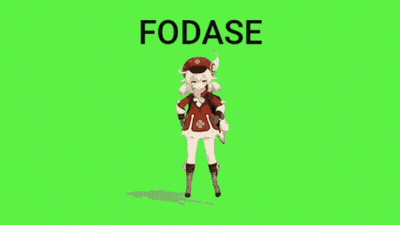Cartoon Character Dancing On Green Screen Fodase GIF