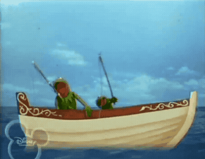 Cartoon Character Dancing Says Good Morning TGIF