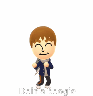 Cartoon Character Dancing With Doin A Boogie GIF