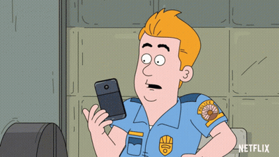 Cartoon Character Didn't Laugh Not Funny You Flopped Like He Did GIF