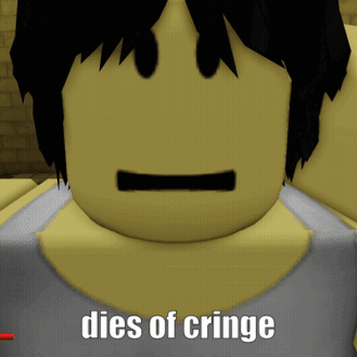 Cartoon Character Dies Of Cringe GIF