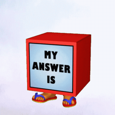 Cartoon Character Dispelling Negative Energy GIF