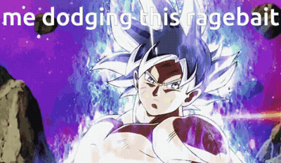 Cartoon Character Dodging This Ragebait GIF