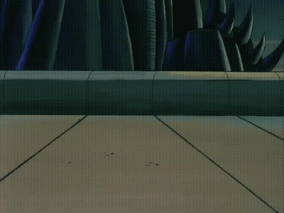 Cartoon Character Doing Handstand GIF