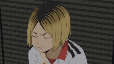 Cartoon Character Eating Banana And Making Face GIF