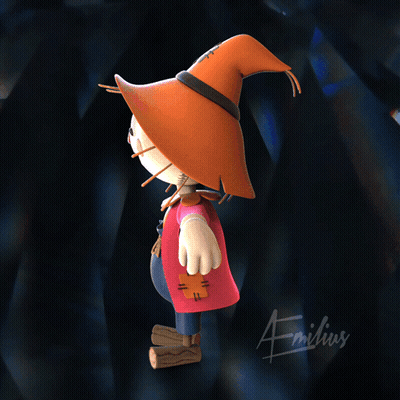 Cartoon Character Emilius GIF