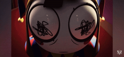 Cartoon Character Eyes Close Up With Cartoon Network Watermark GIF