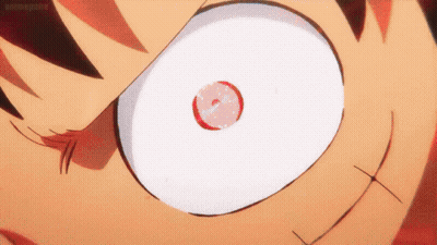 Cartoon Character Eyes With Red Center GIF