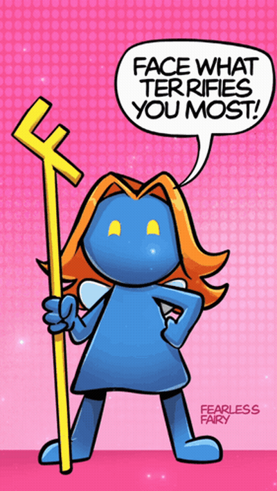 Cartoon Character Face What Terrifies You Most GIF