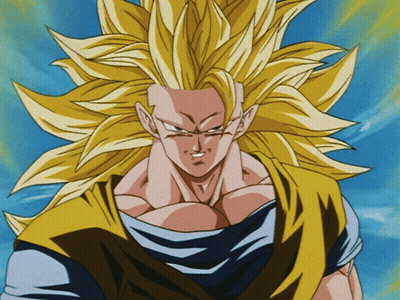 Cartoon Character Face With Blue Sky GIF