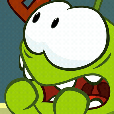 Cartoon Character Face With Huge Mouth GIF