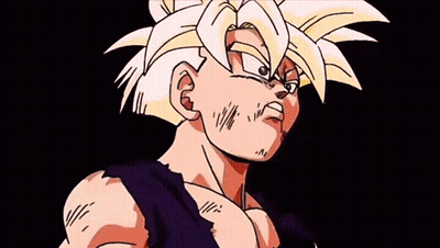 Cartoon Character Face With Red Light Behind GIF