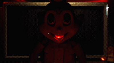 Cartoon Character Face With Zero GIF
