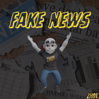 Cartoon Character Fake News GIF