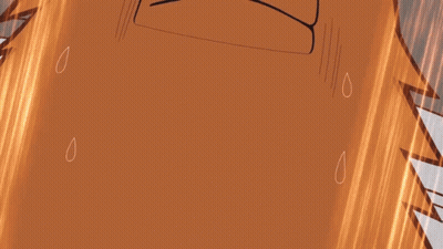 Cartoon Character Flexing Muscles By Closet GIF
