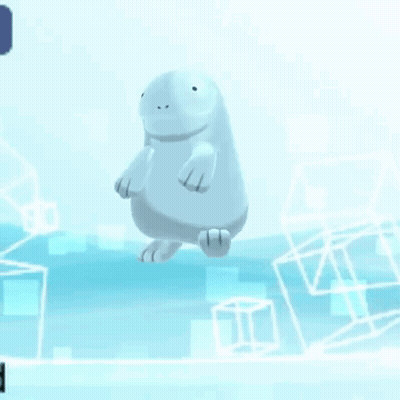 Cartoon Character Floating In Air GIF