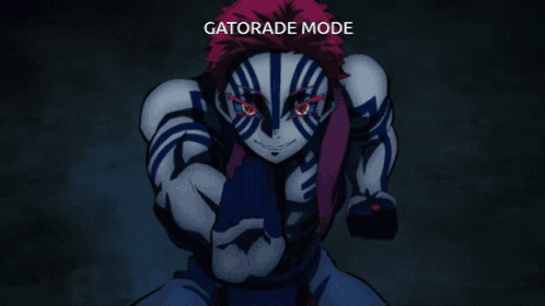 Cartoon Character Flying Gatorade Mode GIF