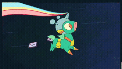 Cartoon Character Flying Suggested Carry Gripp Mega Party GIF