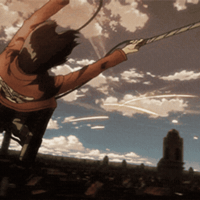 Cartoon Character Flying Through Air GIF