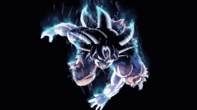 Cartoon Character Flying Through Dark Room GIF