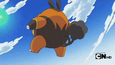 Cartoon Character Flying With CN HD
