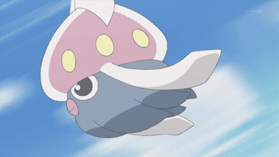 Cartoon Character Flying With Number 50 GIF