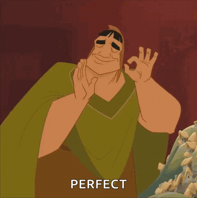 Cartoon Character From Emperor's New Groove Giving Sign GIF