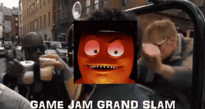 Cartoon Character Game Jam Grand Slam GIF