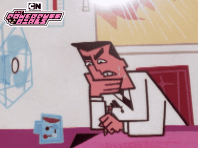 Cartoon Character Giving High Five GIF