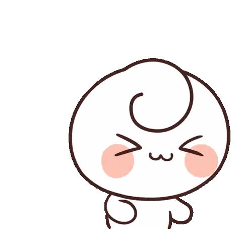 Cartoon Character Giving Thumbs Up Sticker